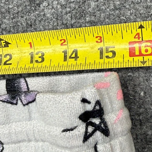 Disney Stitch Gray Wide Leg Pajama Pants Womens Large 12/14 Out Of This World - Picture 3 of 3